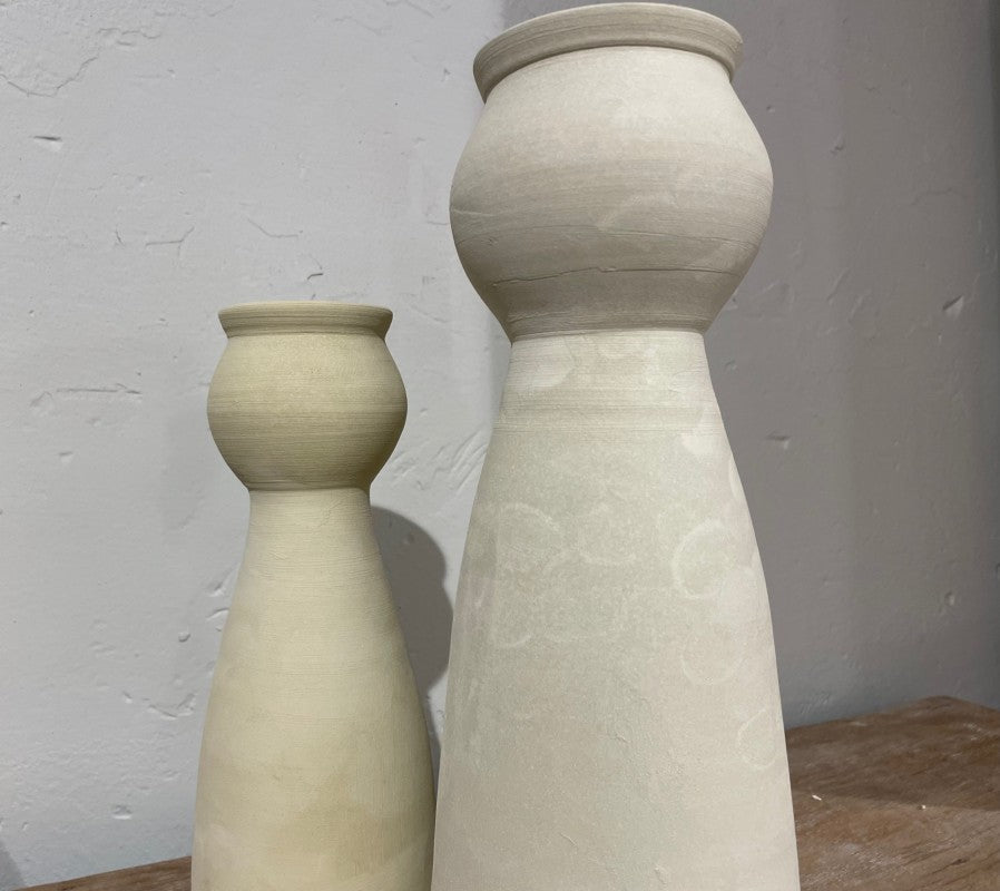 VASE ARCILLA BLANCA 1