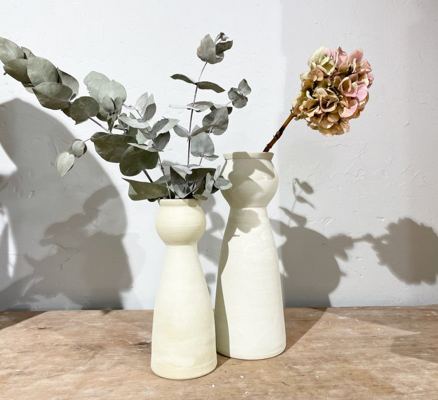 VASE ARCILLA BLANCA 1