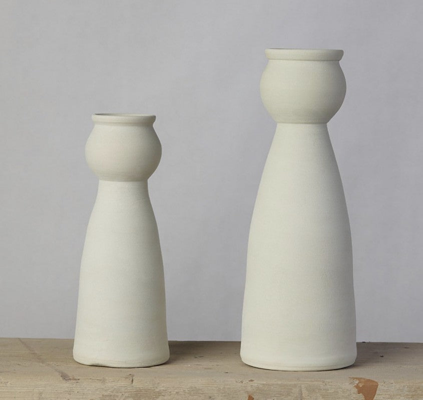 VASE ARCILLA BLANCA 1