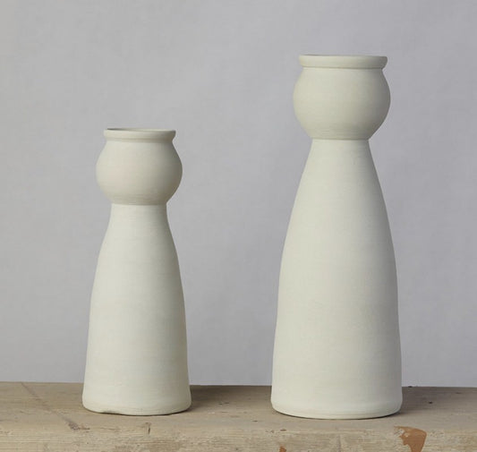 VASE ARCILLA BLANCA 1