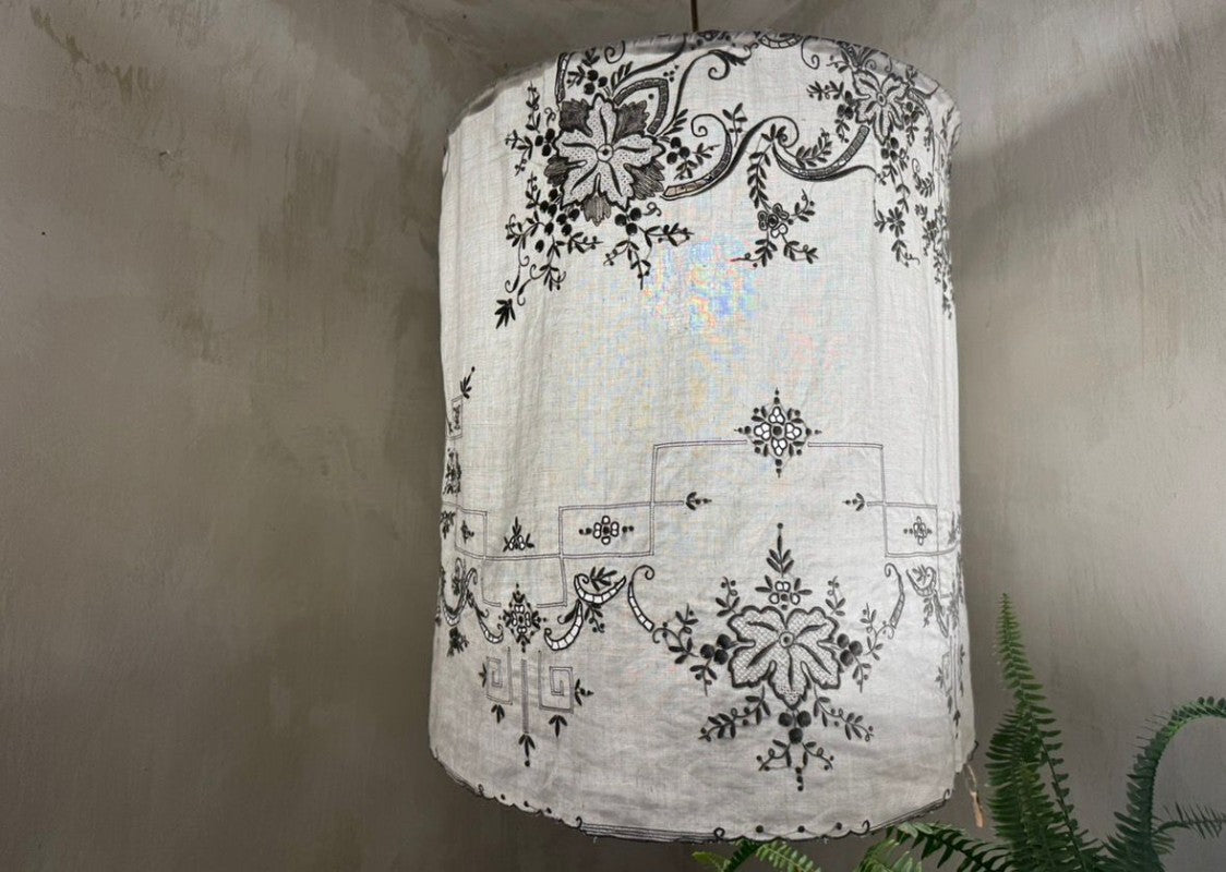 PANTALLA GRIS FLORES