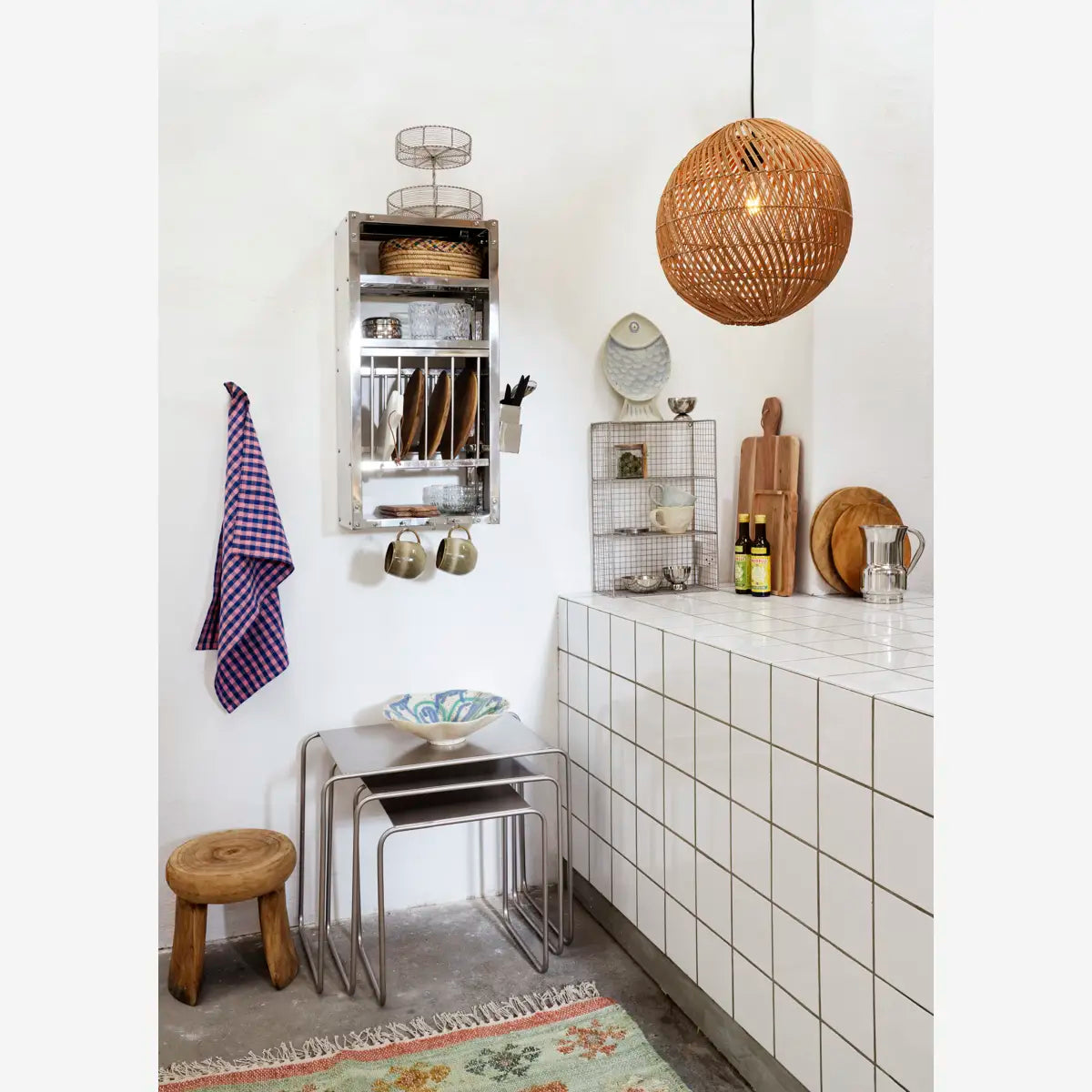 CHECKED KITCHEN TOWEL