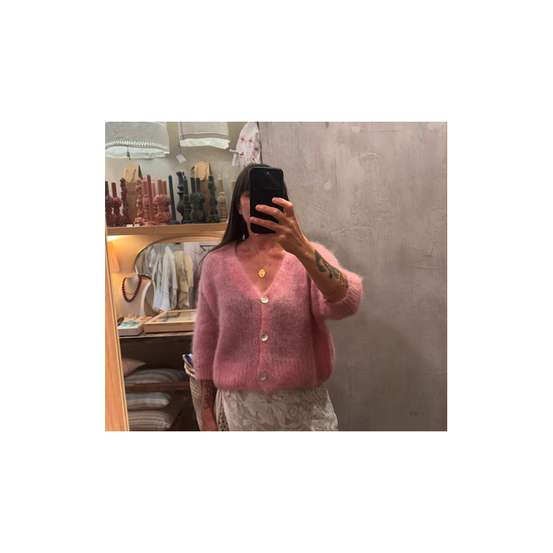 MOHAIR CARDIGAN