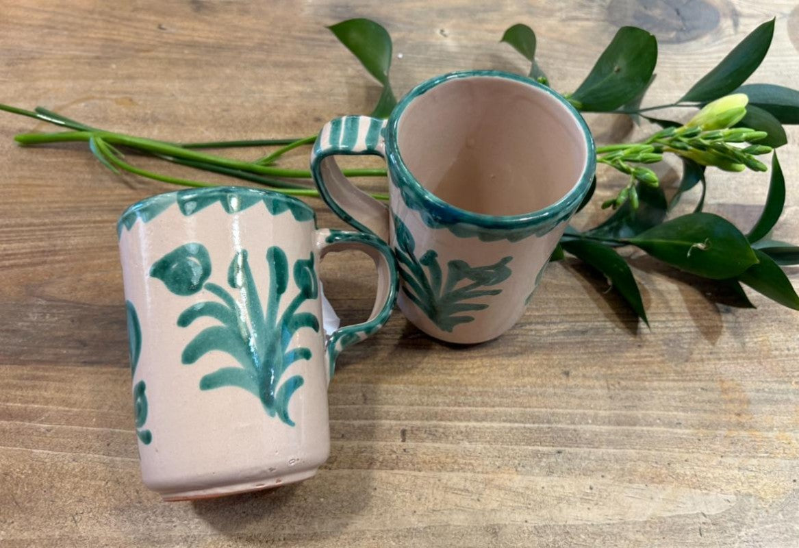 TAZA PINTADA A MANO
