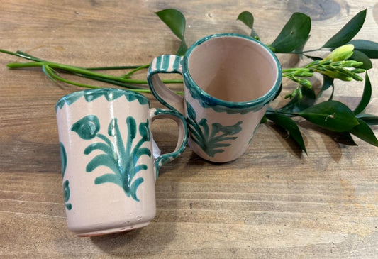 TAZA PINTADA A MANO