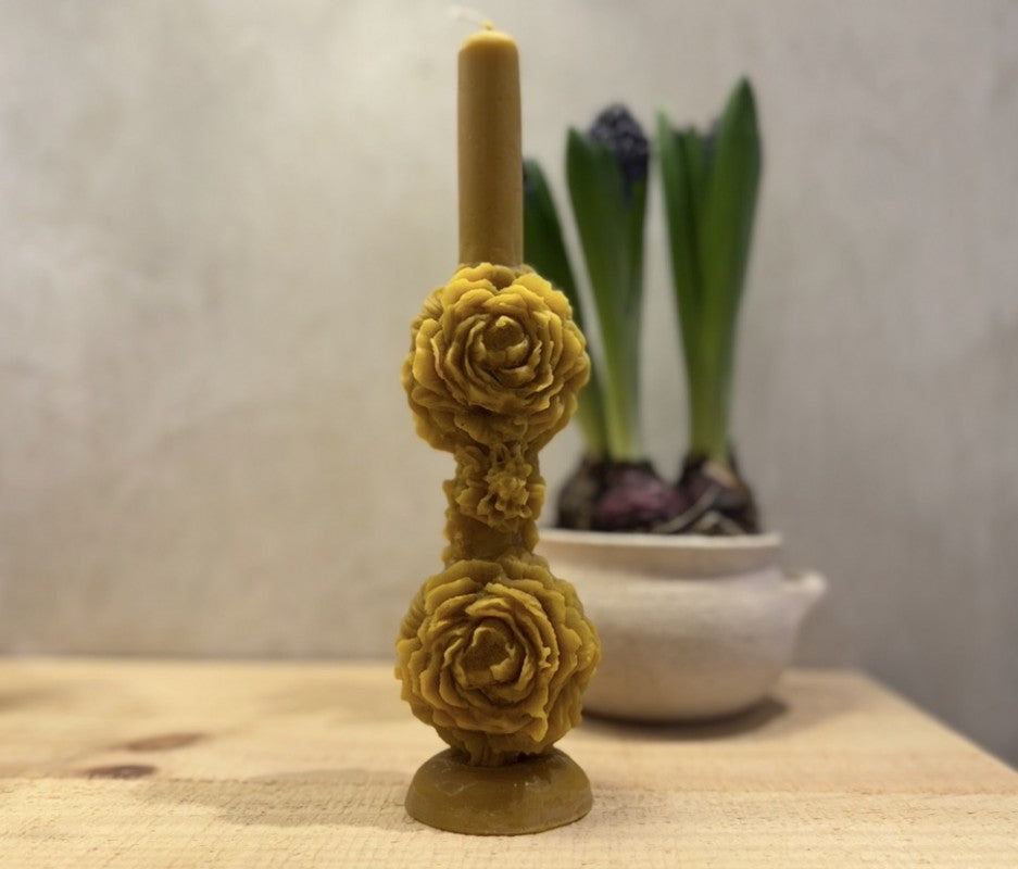 VELA ARTESANAL PEONÍA