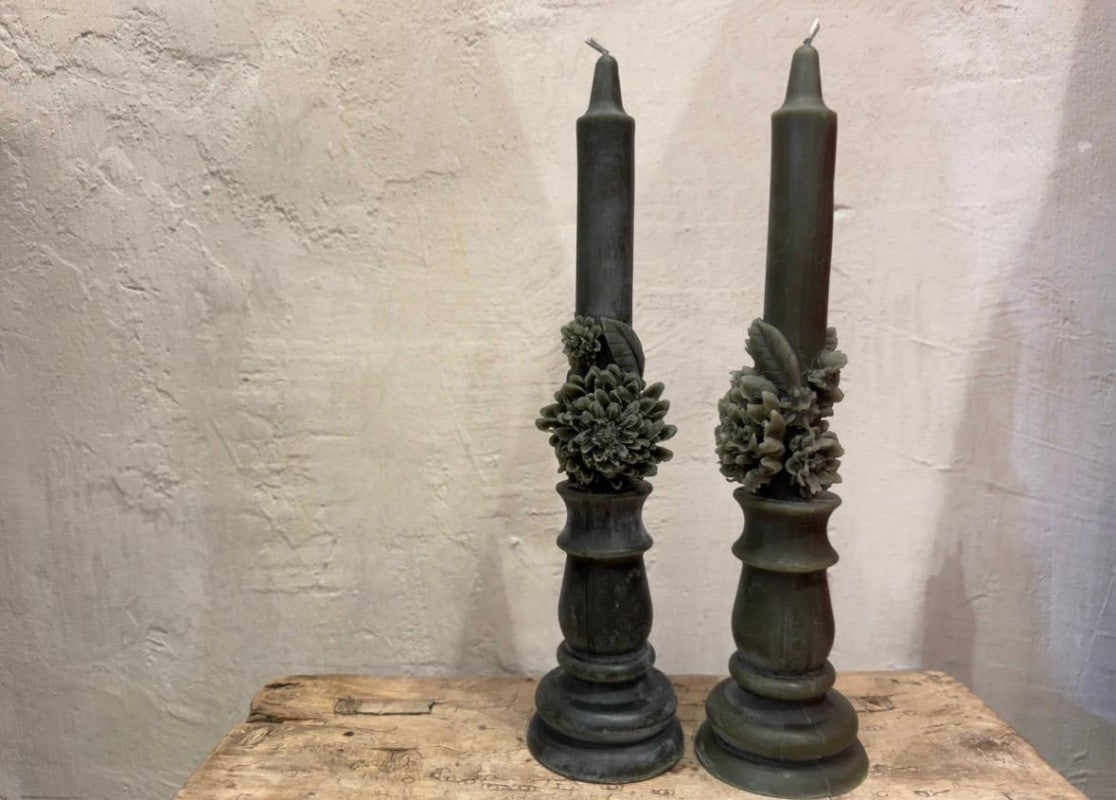 Vela verde clavel