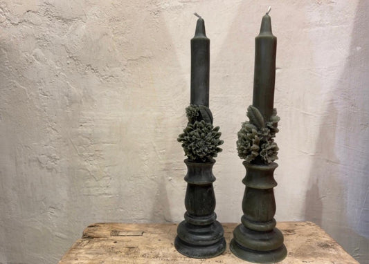Vela verde clavel