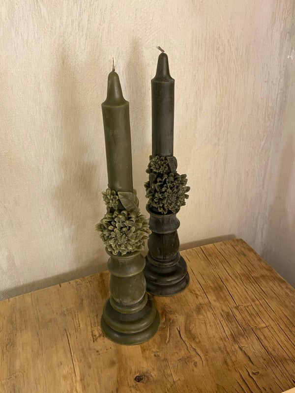 Vela verde clavel