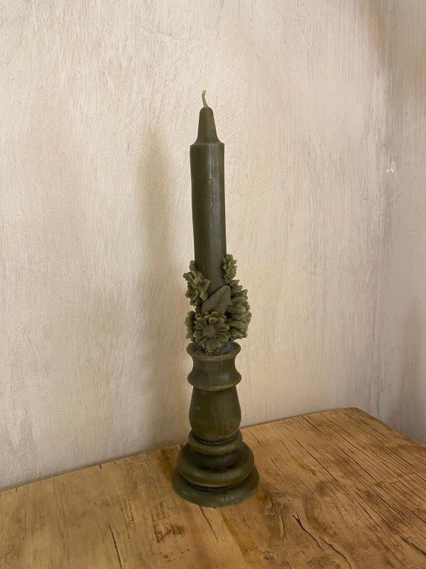 Vela verde clavel