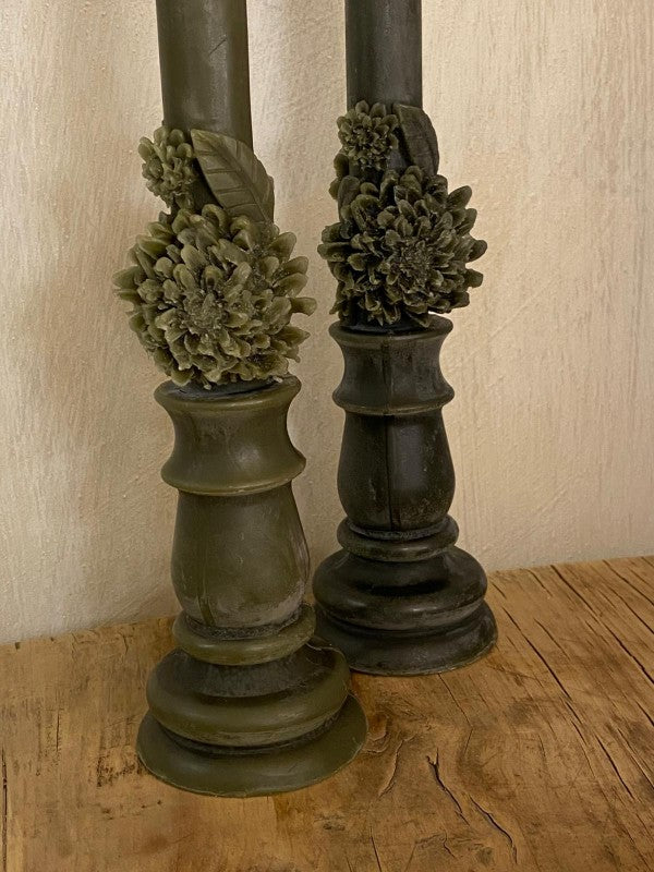 Vela verde clavel