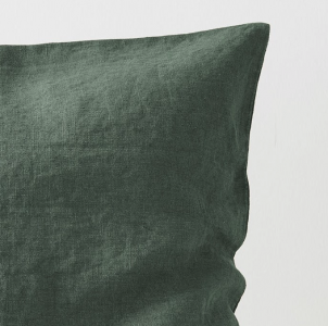 Funda Lino Verde Bosque