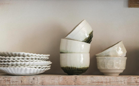 Bowl gres hecho a mano