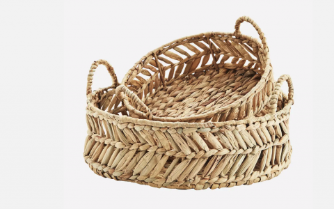 Bandejas de fibra natural