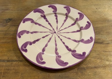 Plato llano - Cerámica...