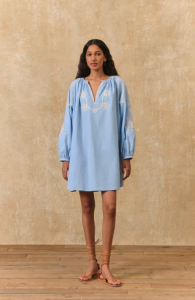 Vestido Janice Light Blue