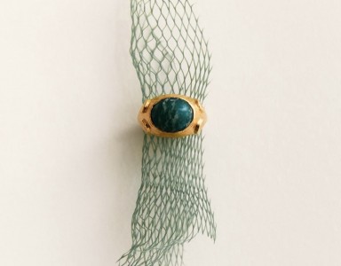 Anillo Persia Amazonita