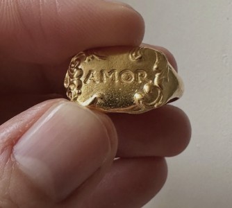 Anillo Amor Oro