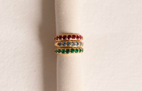 Anillo Dolores Green