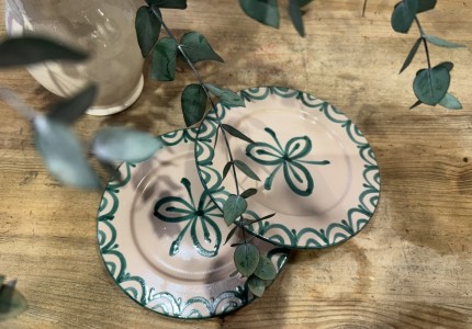 PLATO POSTRE - CERÁMICA...