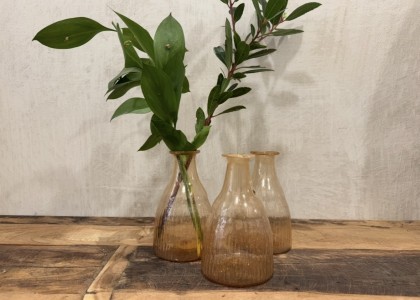 Jarroncito cristal reciclado