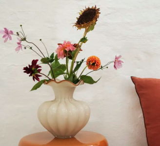 Jarron cristal Art Deco